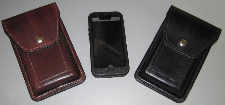 Custom Leather iPhone Case & Smartphone Case Handmade